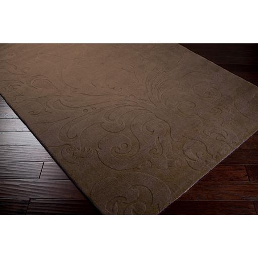 Surya Sculpture SCU-7513 Dark Brown 9' x 13' Rug