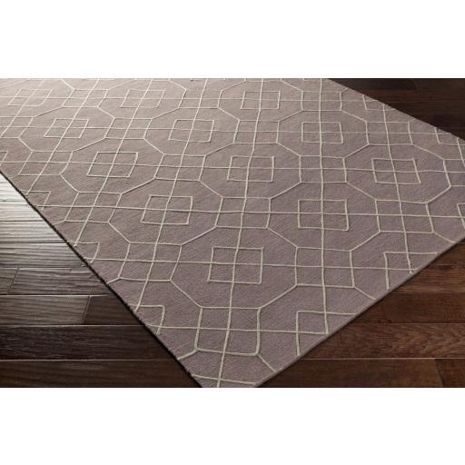 Surya Seabrook SBK-9005 Mauve Medium Gray 9' x 13' Rug