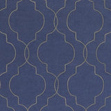 Surya Seabrook SBK-9009 Dark Blue Gray 2'6" x 8' Rug