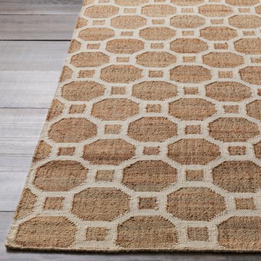 Surya Seaport SET-3000 Brown White 3'3" x 5'3" Rug