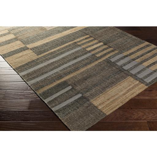 Surya Seaport SET-3041 Dark Brown Dark Green 2' x 3' Rug