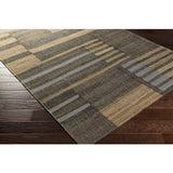 Surya Seaport SET-3041 Dark Brown Dark Green 2' x 3' Rug