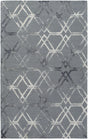 Surya Serafina SRF-2016 Charcoal Cream 2'6" x 8' Rug