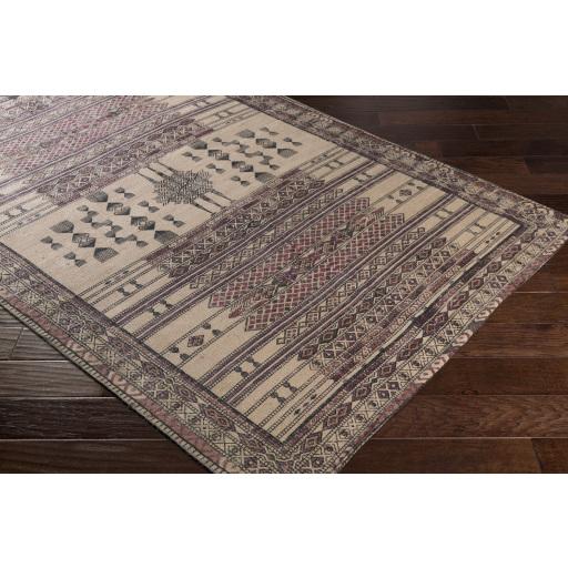 Surya Shadi SDI-1022 Beige Black 5' x 7'6" Rug