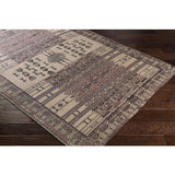 Surya Shadi SDI-1022 Beige Black 5' x 7'6" Rug