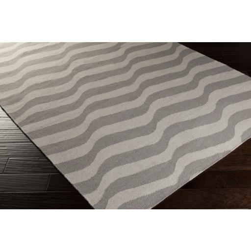 Surya Sheffield Market SFM-8010 Light Gray Slate 5' x 8' Rug