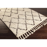 Surya Sherpa SHP-8001 Charcoal Ivory 9' x 13' Rug