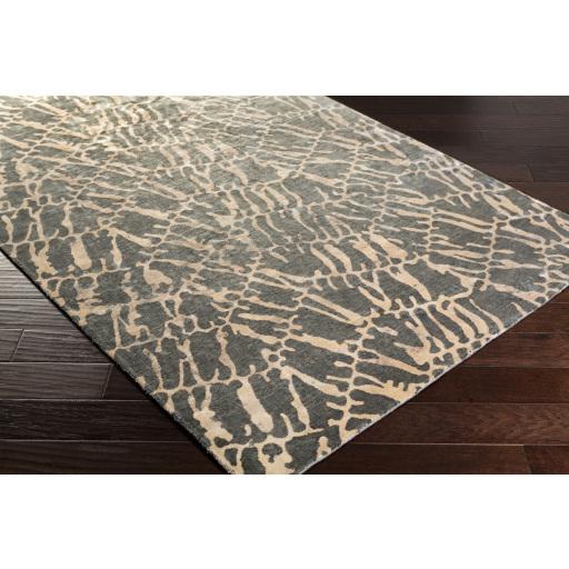 Surya Shibori SHB-8002 Beige Charcoal 8' x 11' Rug