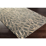 Surya Shibori SHB-8002 Beige Charcoal 8' x 11' Rug