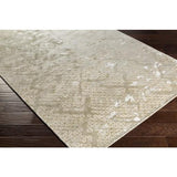 Surya Shibori SHB-8004 Beige Dark Brown 2'6" x 8' Rug