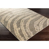 Surya Shibori SHB-8008 Beige Olive 2'6" x 8' Rug