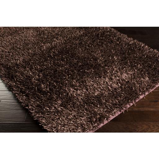 Surya Shimmer SHI-5000 Medium Brown 5' x 8' Rug