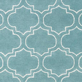 Surya Signature AWSG-2148 Aqua Ivory 8' Round Rug