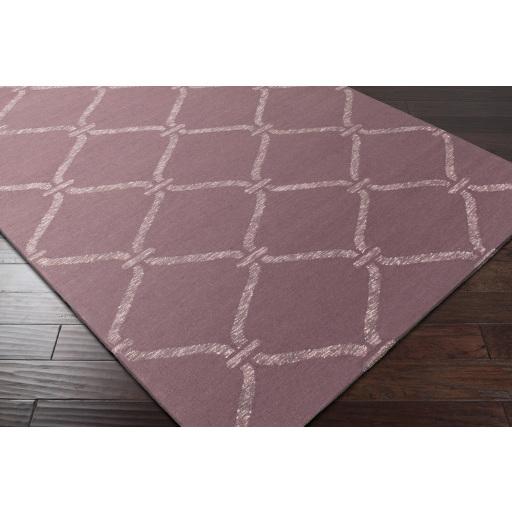 Surya Stallman SLM-1002 Light Gray Mauve 2'6" x 8' Rug