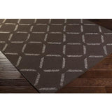 Surya Stallman SLM-1016 Dark Brown Off-White 2'6" x 8' Rug