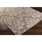 Surya Stallman SLM-1018 Light Gray Taupe 4' x 6' Rug