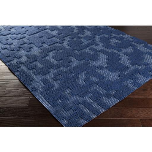 Surya Stencil STN-1004 Navy 2' x 3' Rug