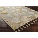 Surya Tallo TLL-3000 Beige Medium Gray 2'6" x 8' Rug