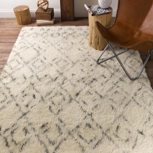 Surya Tasman TAS-4500 Cream Deep Teal 2' x 3' Rug