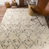 Surya Tasman TAS-4500 Cream Deep Teal 2' x 3' Rug