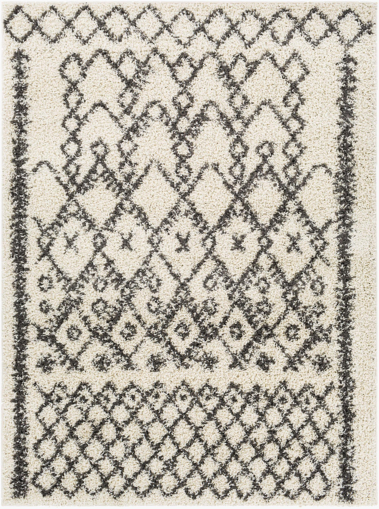 Livabliss Taza Shag TZS-2301 5'2" x 7' Machine Woven Rug
