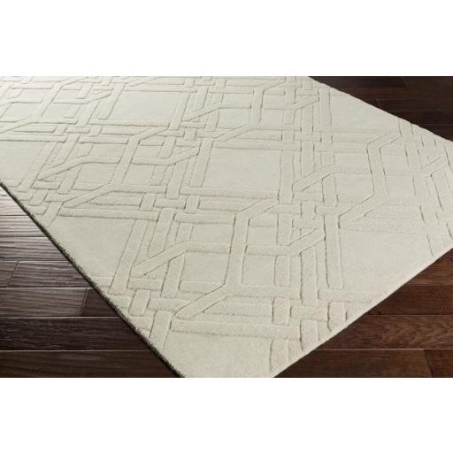 Surya The Oakes OAK-6001 Cream 2'6" x 8' Rug