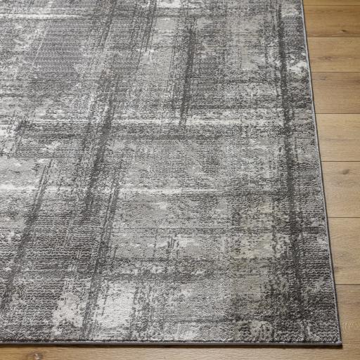 Surya Tibetan TBT-2332 Charcoal Gray 9' x 12'4" Rug