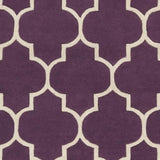 Surya Transit AWHE-2016 Ivory Plum 8' Round Rug
