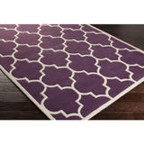 Surya Transit AWHE-2016 Ivory Plum 9' x 13' Rug