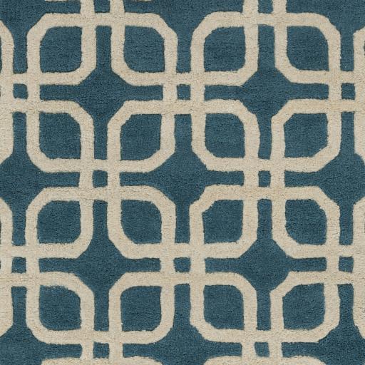 Surya Transit AWMD-2107 Ivory Teal 9' x 13' Rug