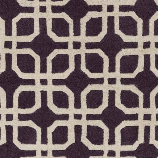 Surya Transit AWMD-2109 Beige Dark Purple 9' x 13' Rug