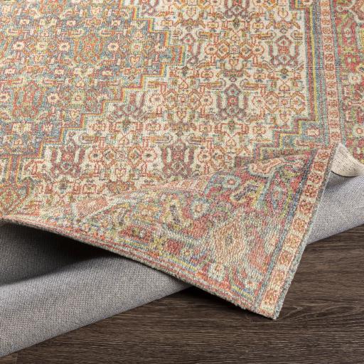 Surya Unique UNQ-2310 Brick Red Charcoal 2'6" x 4' Rug