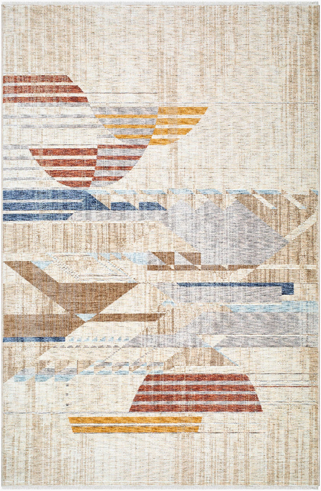 Livabliss Usonia USO-2303 3'2" x 4'11" Machine Woven Rug