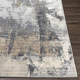 Surya Valour VOR-2307 Charcoal Dark Brown 2' x 3' Rug