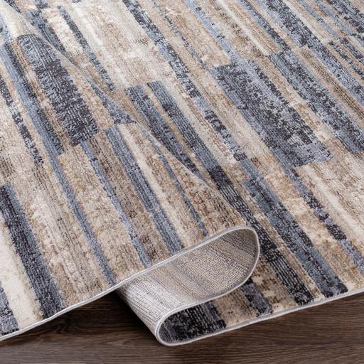 Surya Valour VOR-2310 Black Cream 8'10" x 11'9" Rug