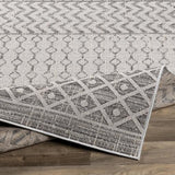 Surya Veranda VRD-2305 Black Dark Brown 2' x 2'11" Rug