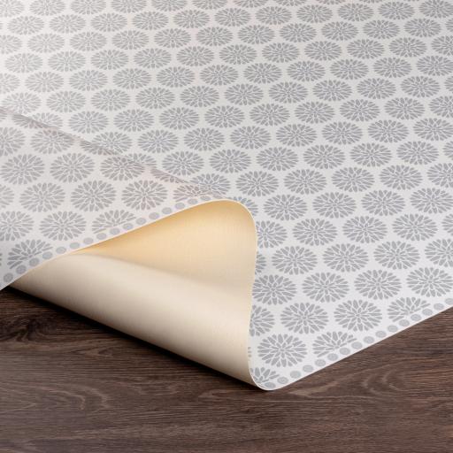 Surya Vinilo VNL-2308 Cream Medium Gray 2' x 3' Rug