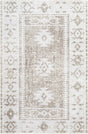 Surya Vinilo VNL-2317 Cream Medium Gray 2' x 3' Rug