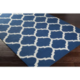 Surya Vogue AWLT-3005 Bright Blue Ivory 4' x 6' Rug