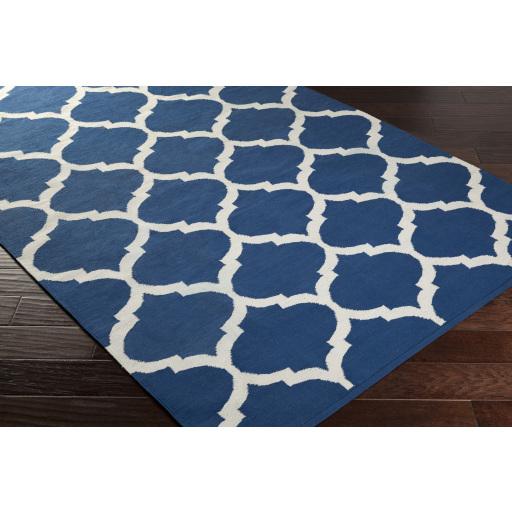 Surya Vogue AWLT-3005 Bright Blue Ivory 5' x 8' Rug