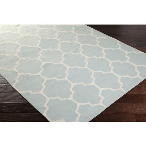 Surya Vogue AWLT-3013 Cream Ice Blue 9' x 12' Rug