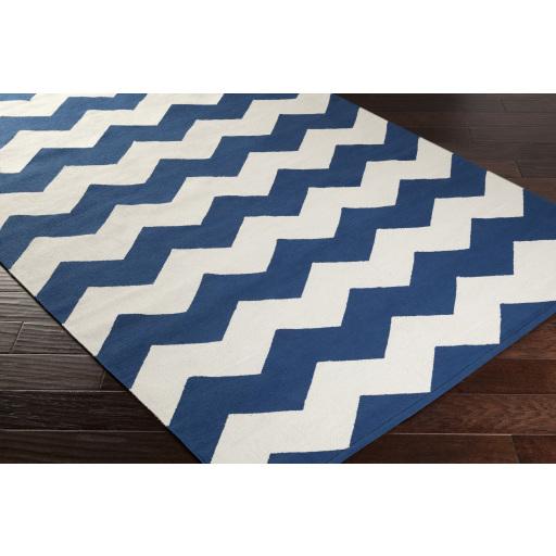 Surya Vogue AWLT-3020 Cream Dark Blue 9' x 12' Rug