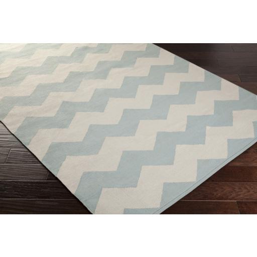 Surya Vogue AWLT-3021 Cream Ice Blue 2' x 3' Rug