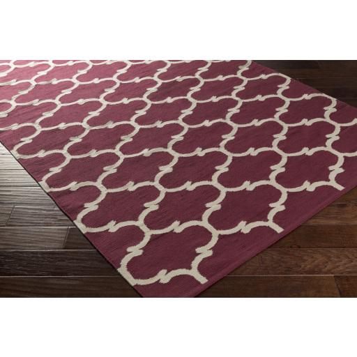 Surya Vogue AWLT-3053 Dark Purple Ivory 9' x 12' Rug