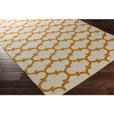 Surya Vogue AWLT-3054 Bright Orange Ivory 2' x 3' Rug