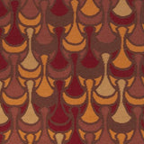 Surya Voyages VOY-59 Brick Red Burnt Orange 8' x 11' Rug