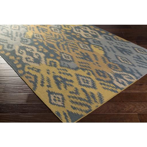 Surya Wanderer WRR-2004 Beige Deep Teal 4' x 6' Rug