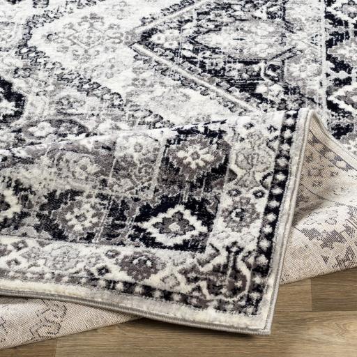 Surya Wanderlust WNL-2315 Black Charcoal 6'7" x 9' Rug