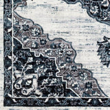 Surya Wanderlust WNL-2320 Charcoal Ink Blue 7'10" x 10'3" Rug