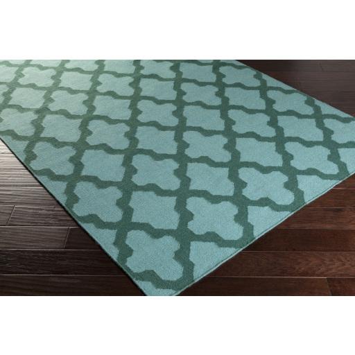 Surya York AWHD-1011 Sky Blue Teal 5' x 8' Rug